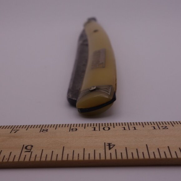 Vintage Amilcar Solingen Pour barbes tres dures Forge et Evide A Solingen Razor - Picture 9 of 16